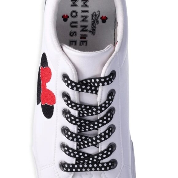 Disney  - Minnie Mouse Women's Low-top Court Sneakers - Brand New w/Tags - Picture 2 of 5